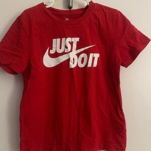Nike Kids Red Just Do It T-Shirt